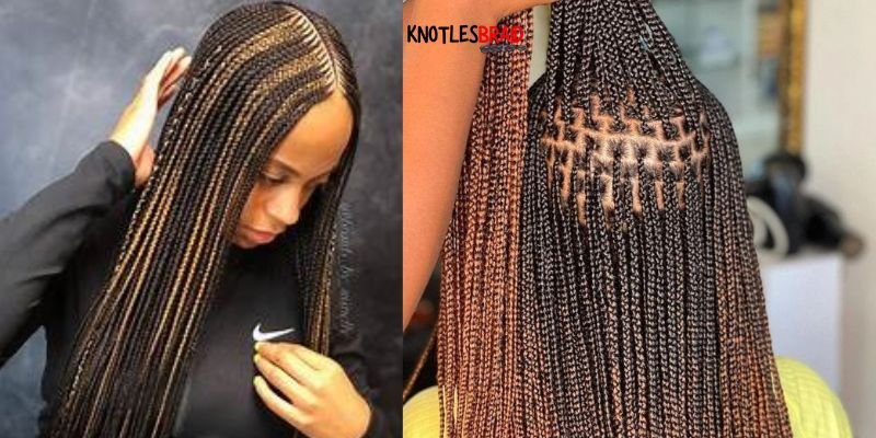 Extra Small Knotless Braids