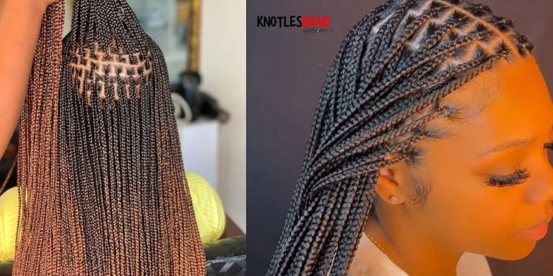 Small Knotless Braids