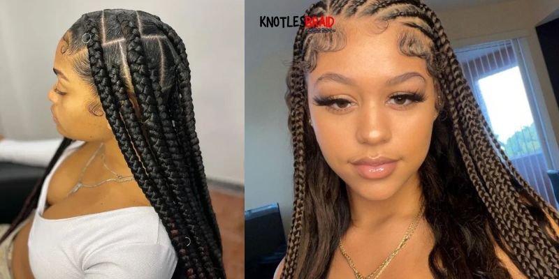 Knotless Goddess Braids