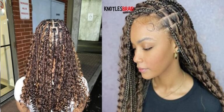 Medium Bohemian Knotless Braids: The Perfect Fusion of Elegance and Edge