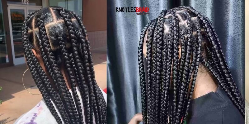Big Knotless Braids
