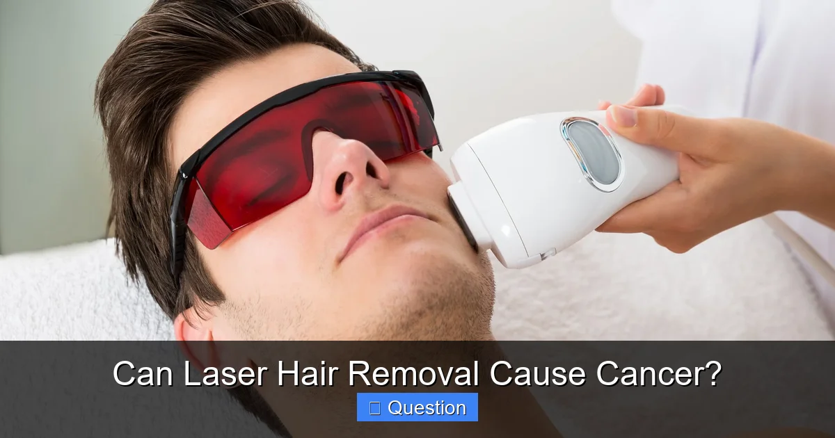 Can Laser Hair Removal Cause Cancer?