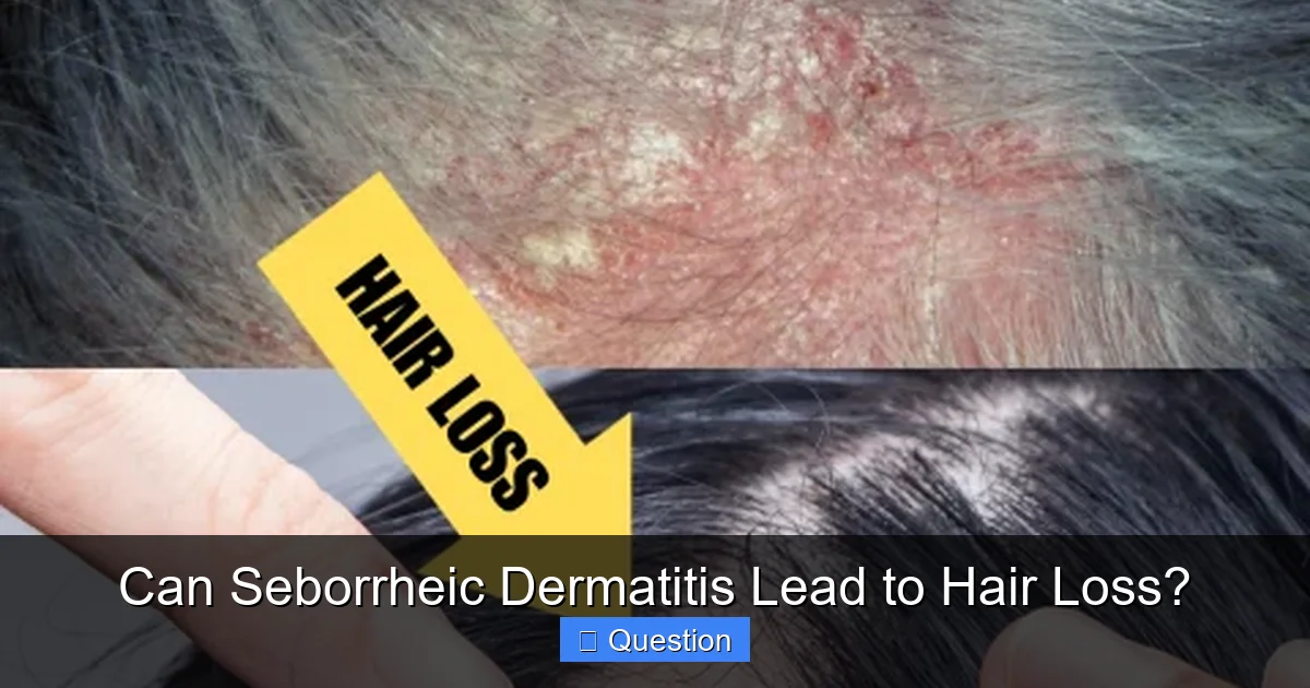 Can Seborrheic Dermatitis Lead to Hair Loss?