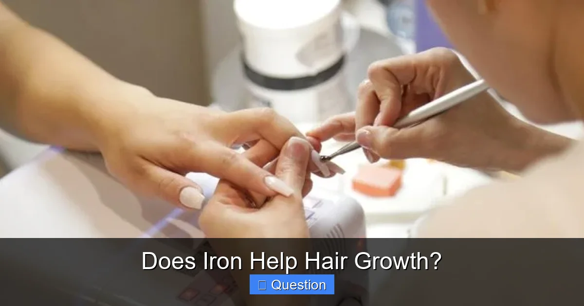 Does Iron Help Hair Growth?