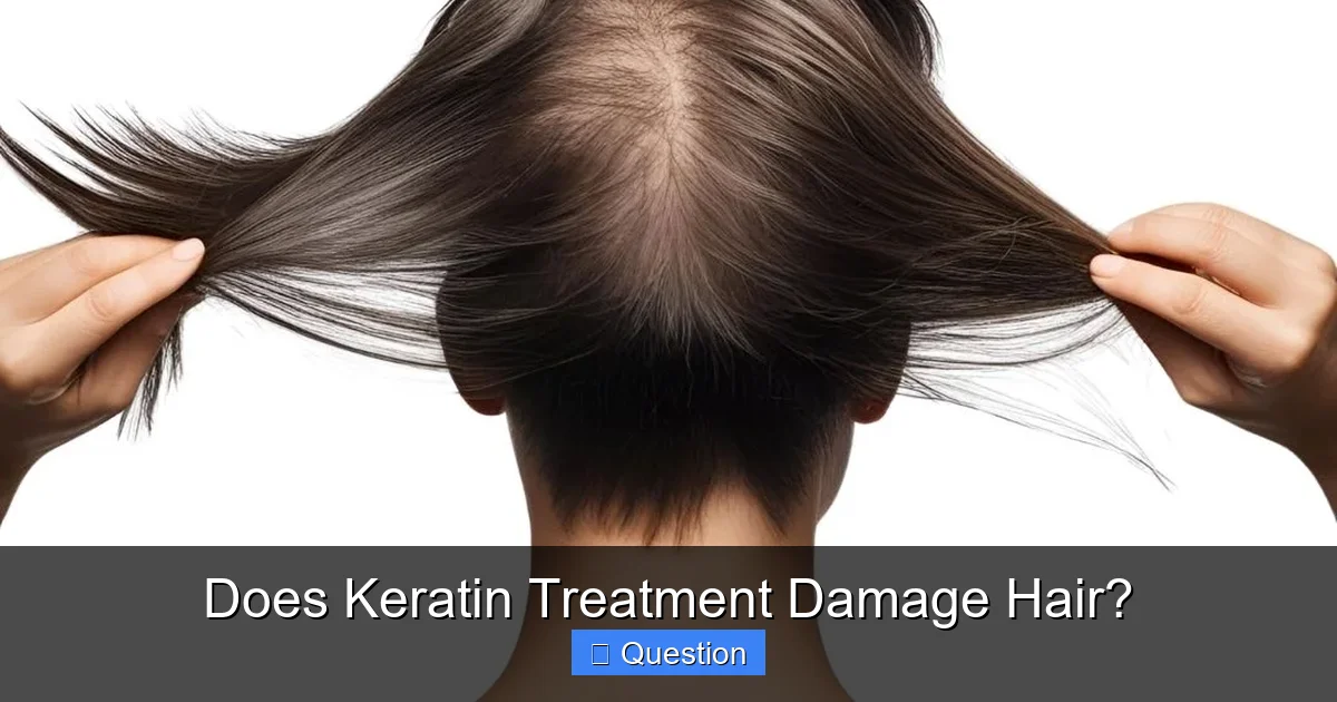 Does Keratin Treatment Damage Hair?