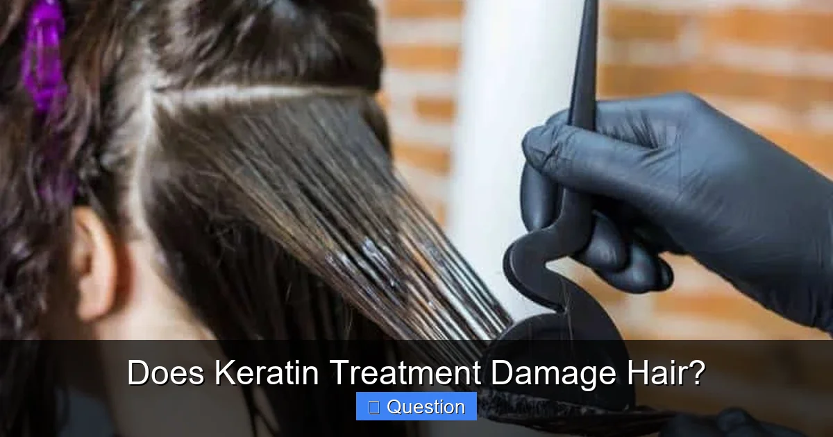 Does Keratin Treatment Damage Hair?
