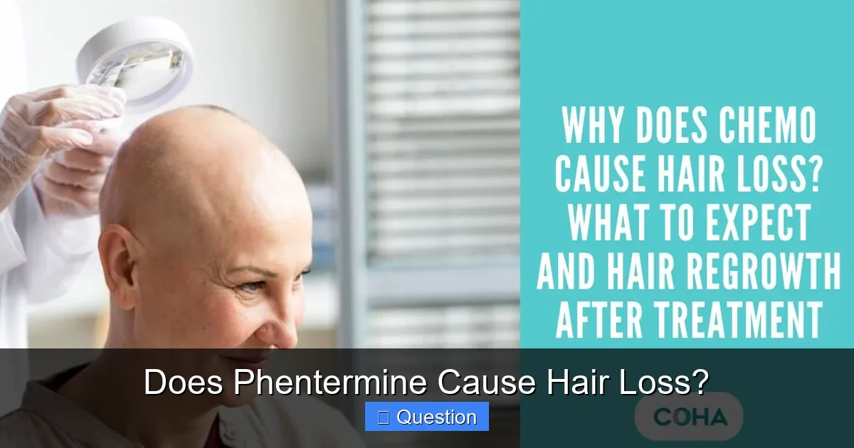 Does Phentermine Cause Hair Loss?