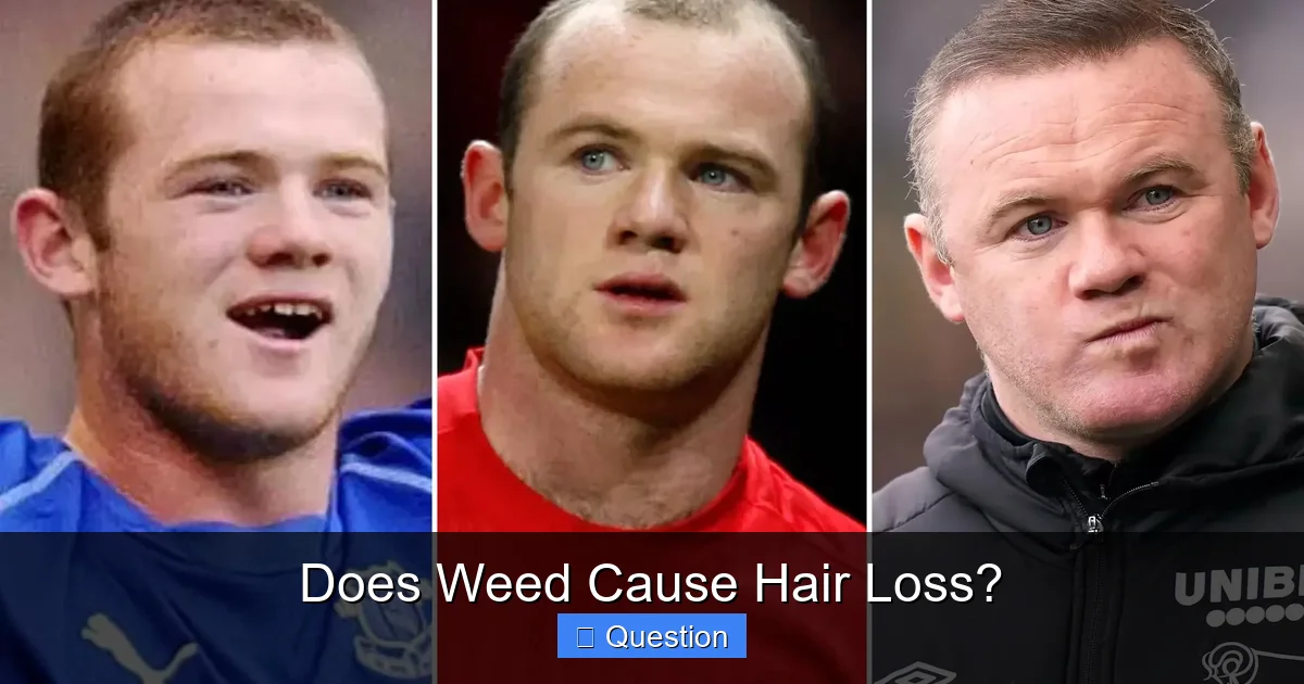 Does Weed Cause Hair Loss?