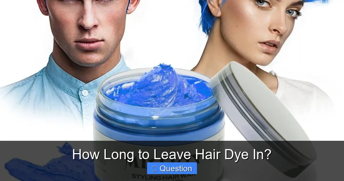 How Long to Leave Hair Dye In?
