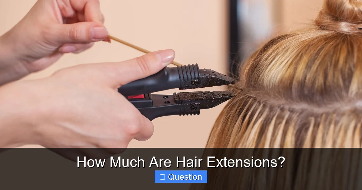 How Much Are Hair Extensions?