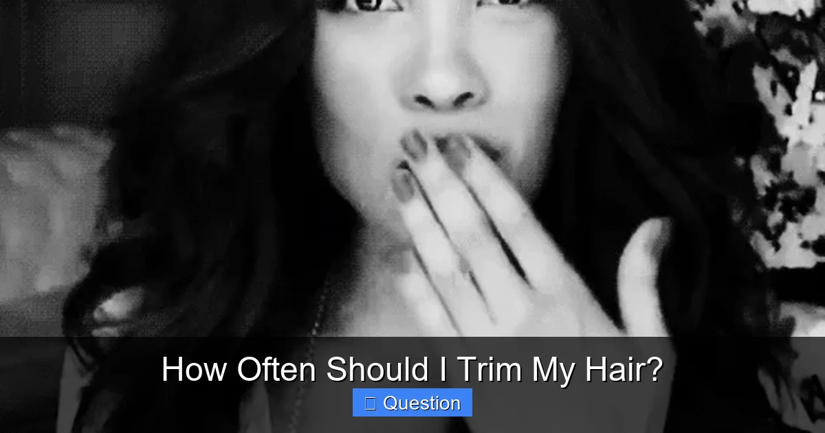 How Often Should I Trim My Hair?