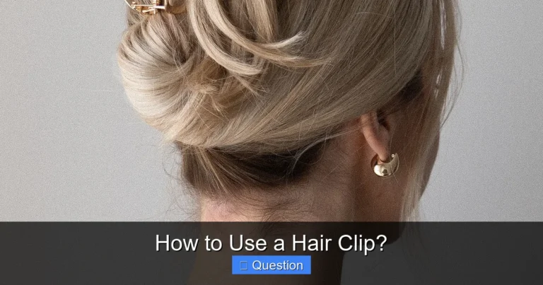 How to Use a Hair Clip?