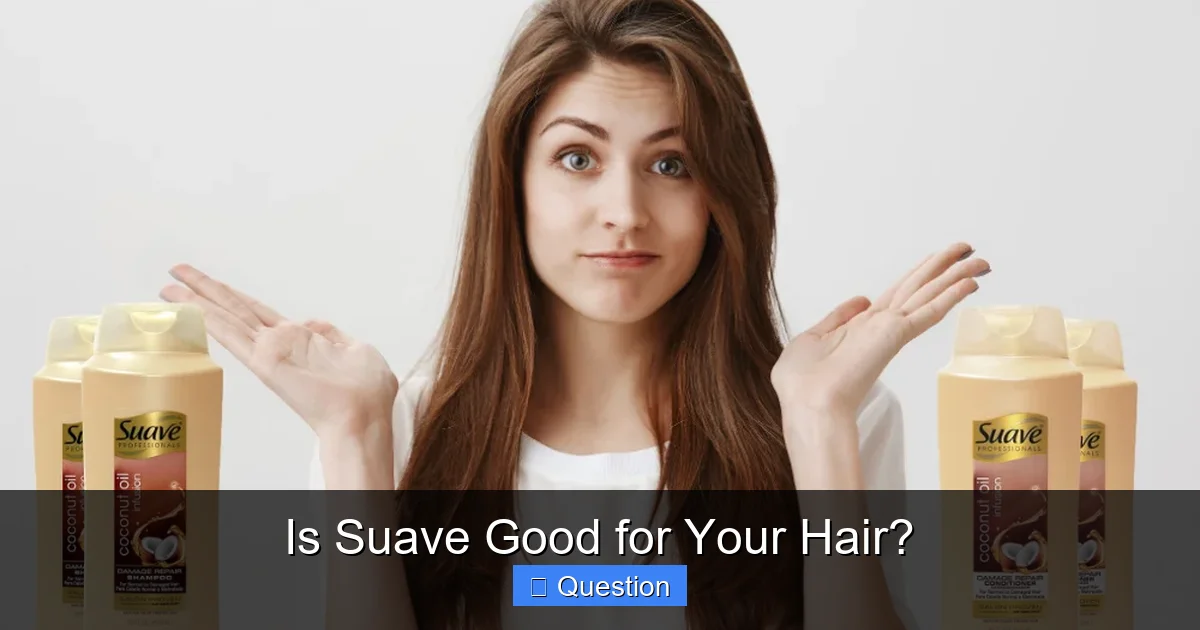 Is Suave Good for Your Hair?
