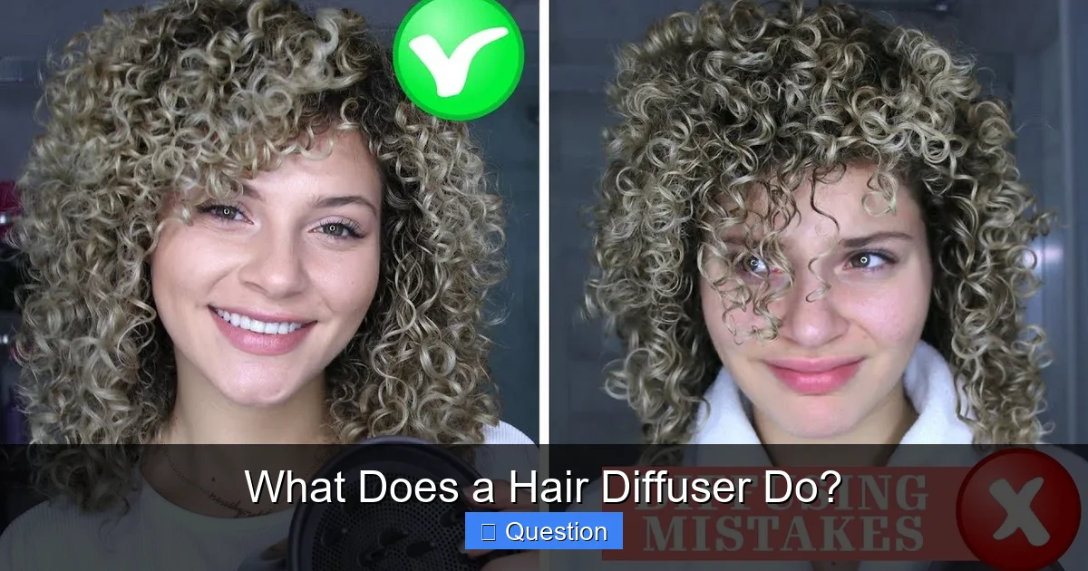 What Does a Hair Diffuser Do?