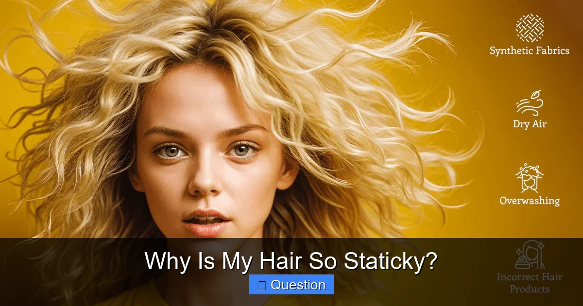 Why Is My Hair So Staticky?