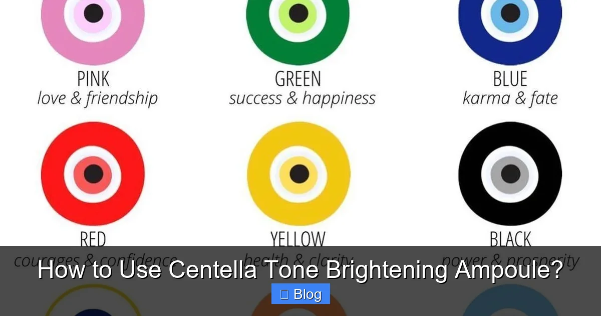 How to Use Centella Tone Brightening Ampoule?