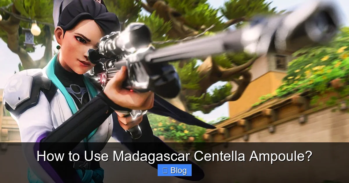 How to Use Madagascar Centella Ampoule?