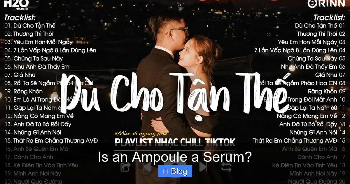 Is an Ampoule a Serum?