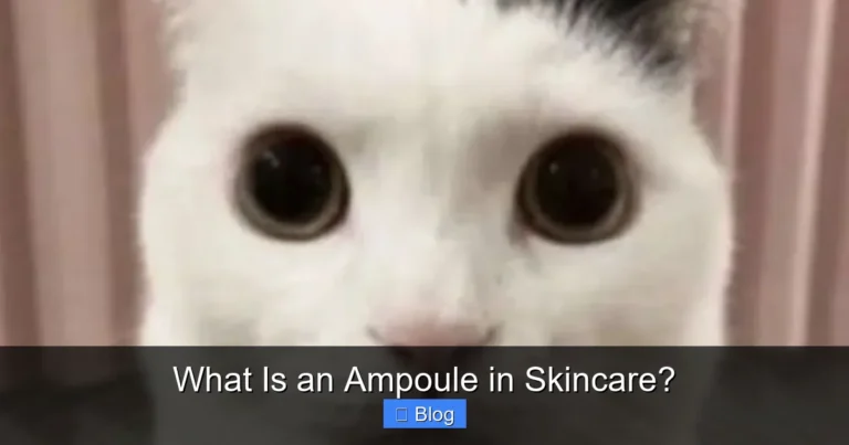 What Is an Ampoule in Skincare?