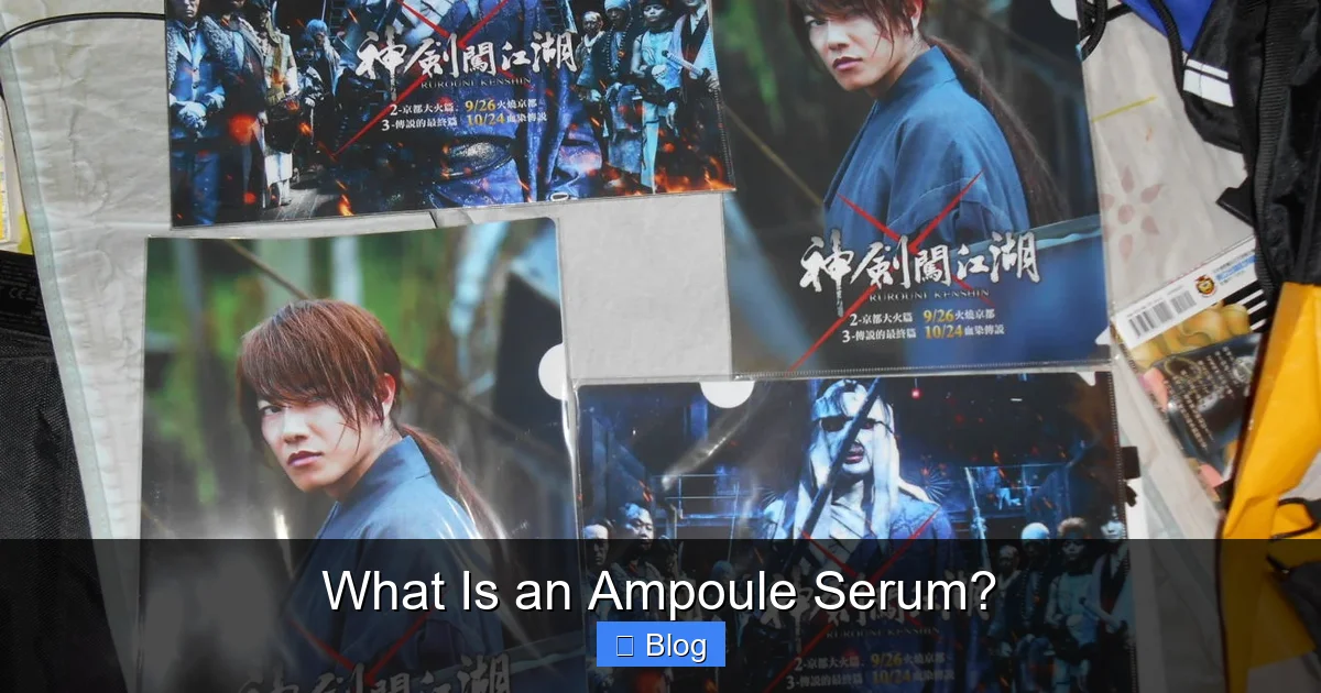 What Is an Ampoule Serum?