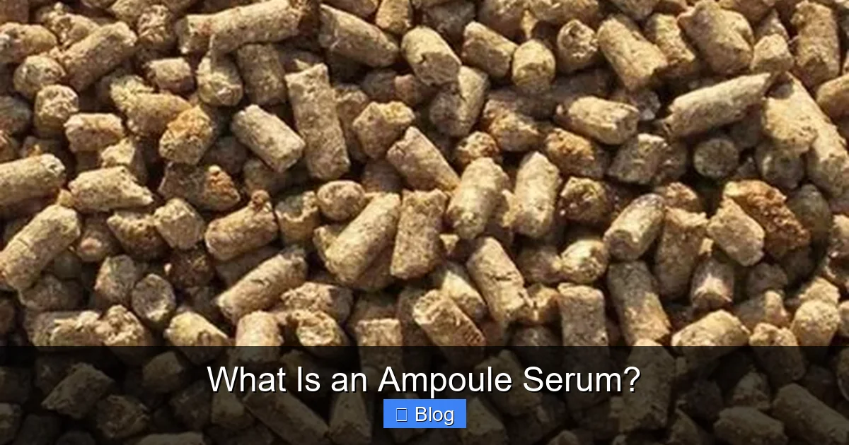 What Is an Ampoule Serum?