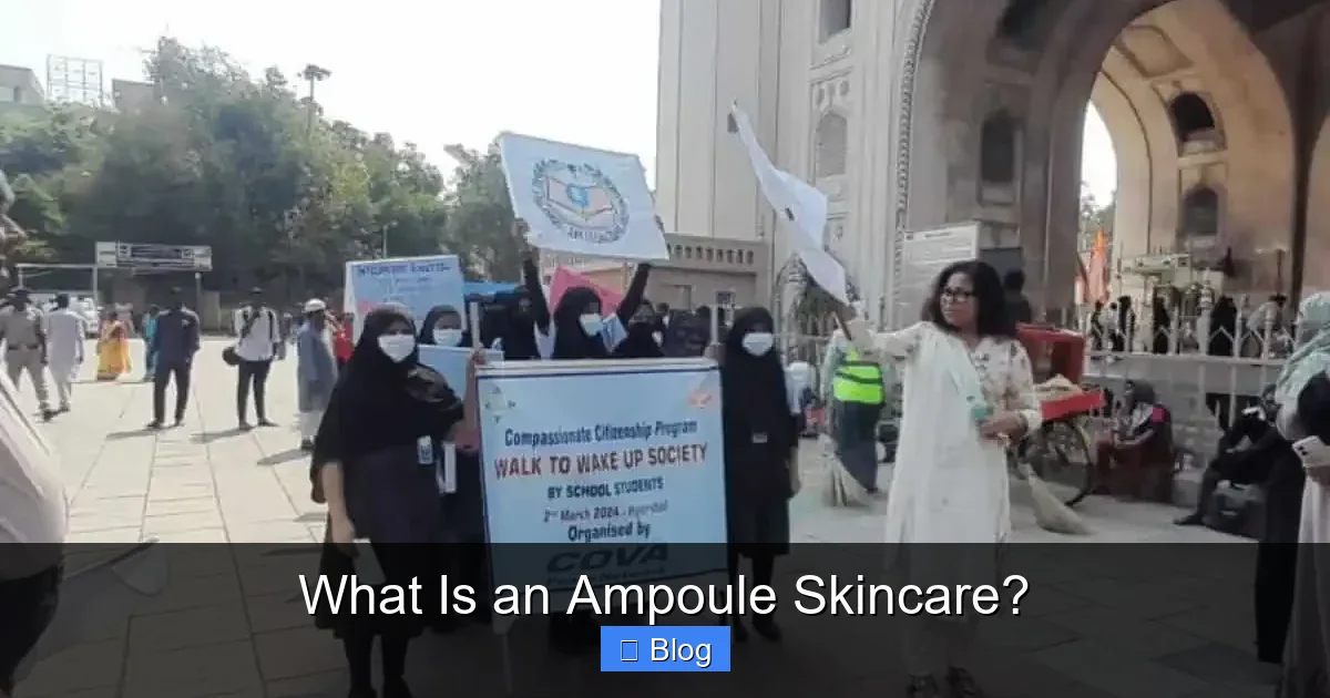 What Is an Ampoule Skincare?