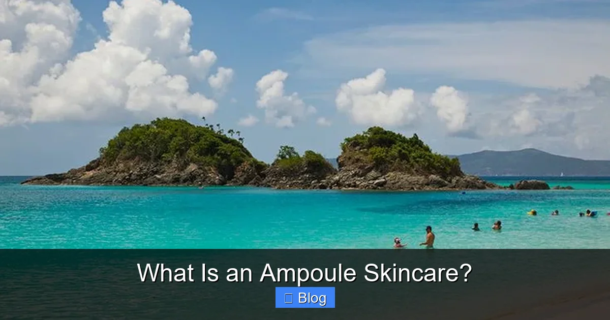 What Is an Ampoule Skincare?