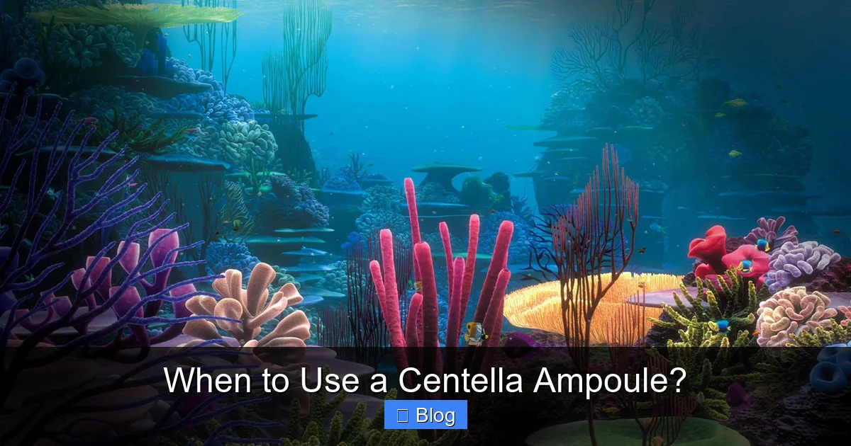 When to Use a Centella Ampoule?