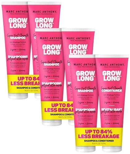 Marc Anthony Shampoo and Conditioner Gift Set, Grow Long...