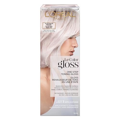 L’Oreal Paris Le Color Gloss One Step in-shower hair gloss.