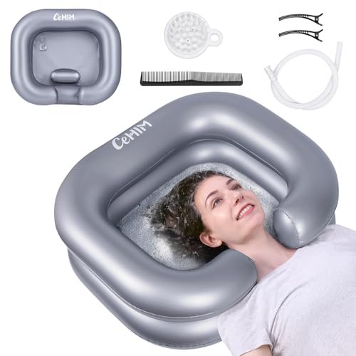 Cehim Inflatable Shampoo Basin - Portable Shampoo for Bedrid - Best at Home Hair Care Products review