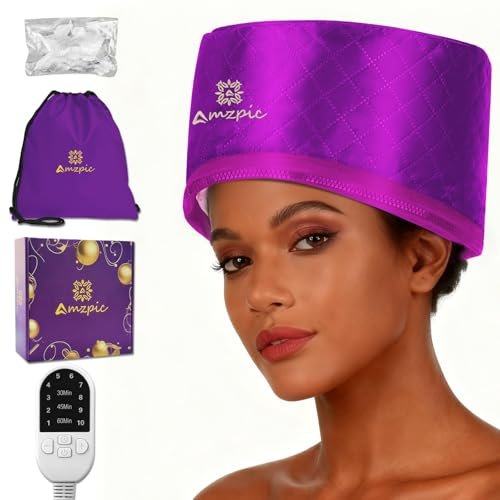 Thermal Heat Cap for Deep Conditioning - Electric, Fast...