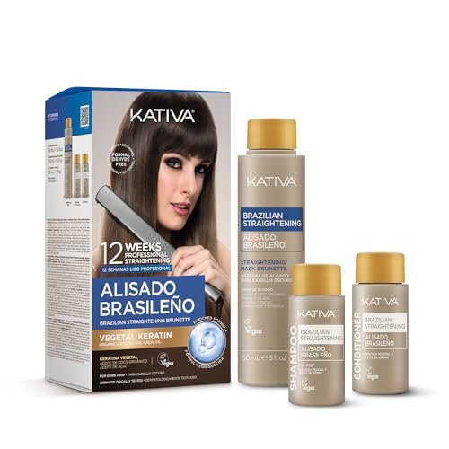 KATIVA Brazilian Keratin Hair Straightening Treatment...