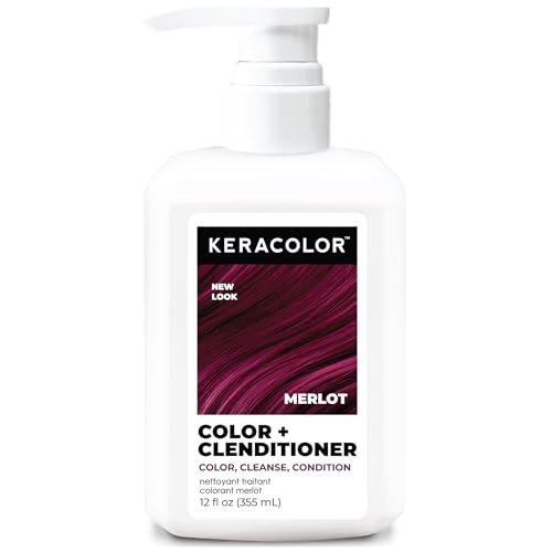 Keracolor Color + Clenditioner, Semi-Permanent Hair Color,...