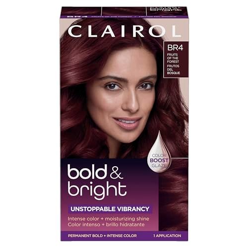 Clairol Bold & Bright Permanent Hair Dye, Burgundy 1