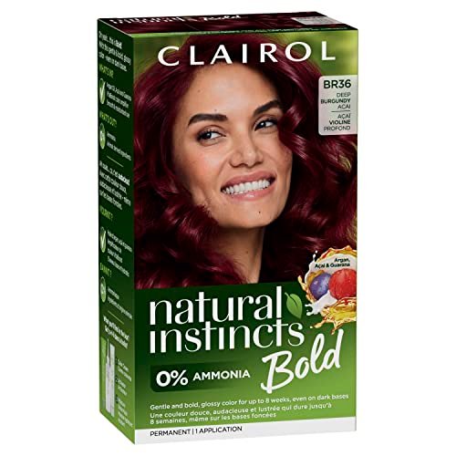 Clairol Natural Instincts Bold Permanent Hair Dye, Deep...