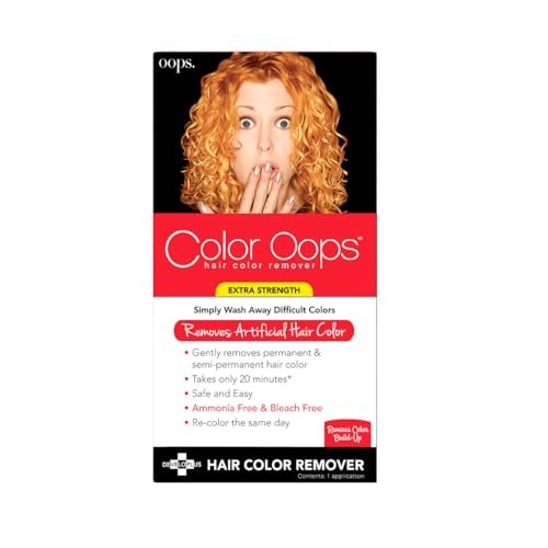 Color Oops Extra Strength Hair Color Remover, 1 Application