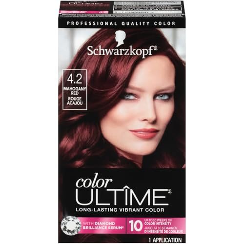 Schwarzkopf Color ULTÎME® 4.2 Mahogany Red Permanent Hair...