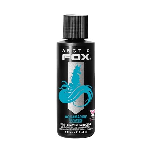 ARCTIC FOX Semi-Permanent Hair Dye Aquamarine - Vegan...