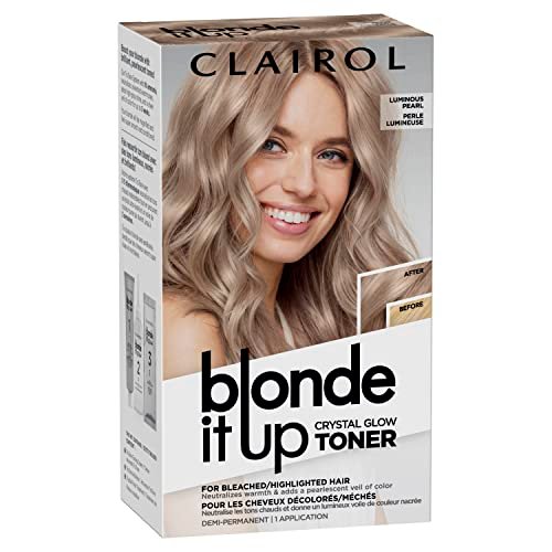 Clairol Blonde It Up Crystal Glow Toners Luminous Pearl...