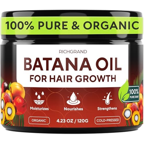 Batana Oil for Hair Growth - 100% Raw Organic Unrefined