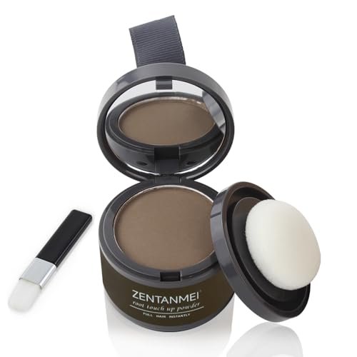 ZENTANMEI Root Touch Up Hairline Powder for Gray Hair Cover