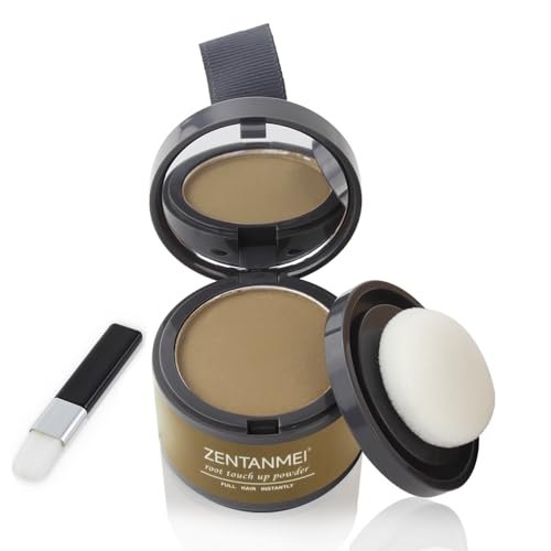 ZENTANMEI Root Touch Up Hairline Powder for Women & Men.