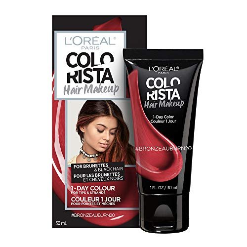 L'Oreal Paris Hair Makeup Temporary 1-Day Hair Color Bronze...