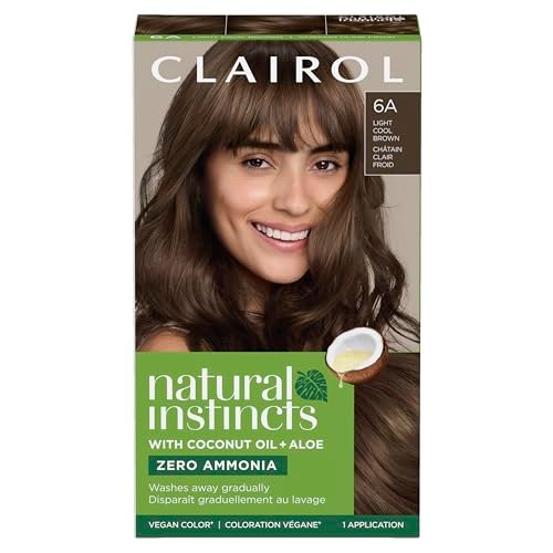 Clairol Natural Instincts Demi-Permanent Hair Dye, 6A Light...