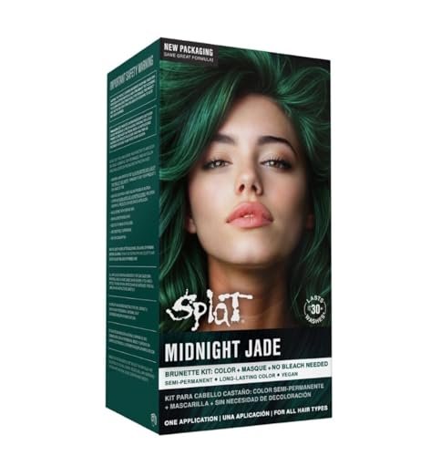Splat Midnight Jade Semi Permanent Hair Dye Kit, 1...