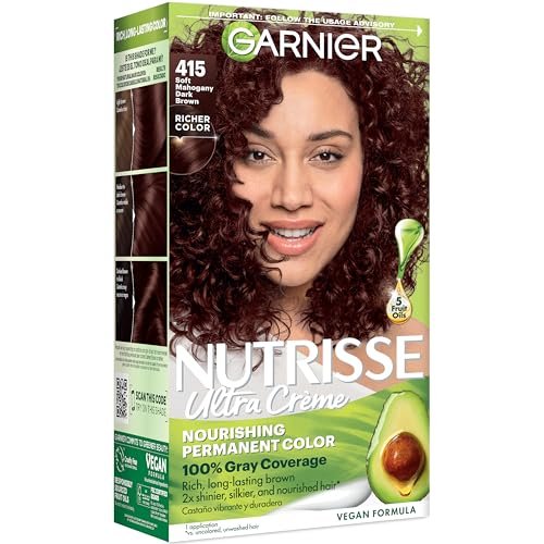 Garnier Nutrisse Ultra Crème Hair Color, Permanent Dark...