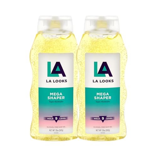 L.A. Looks Mega Shaper Hair Gel - Mega Hold, All