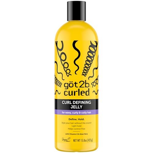 got2b Curled Defining Jelly, Curl Gel for wavy hair