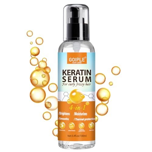 WOZUTUNT Keratin Hair Serum for - Heat Protectant Frizz...